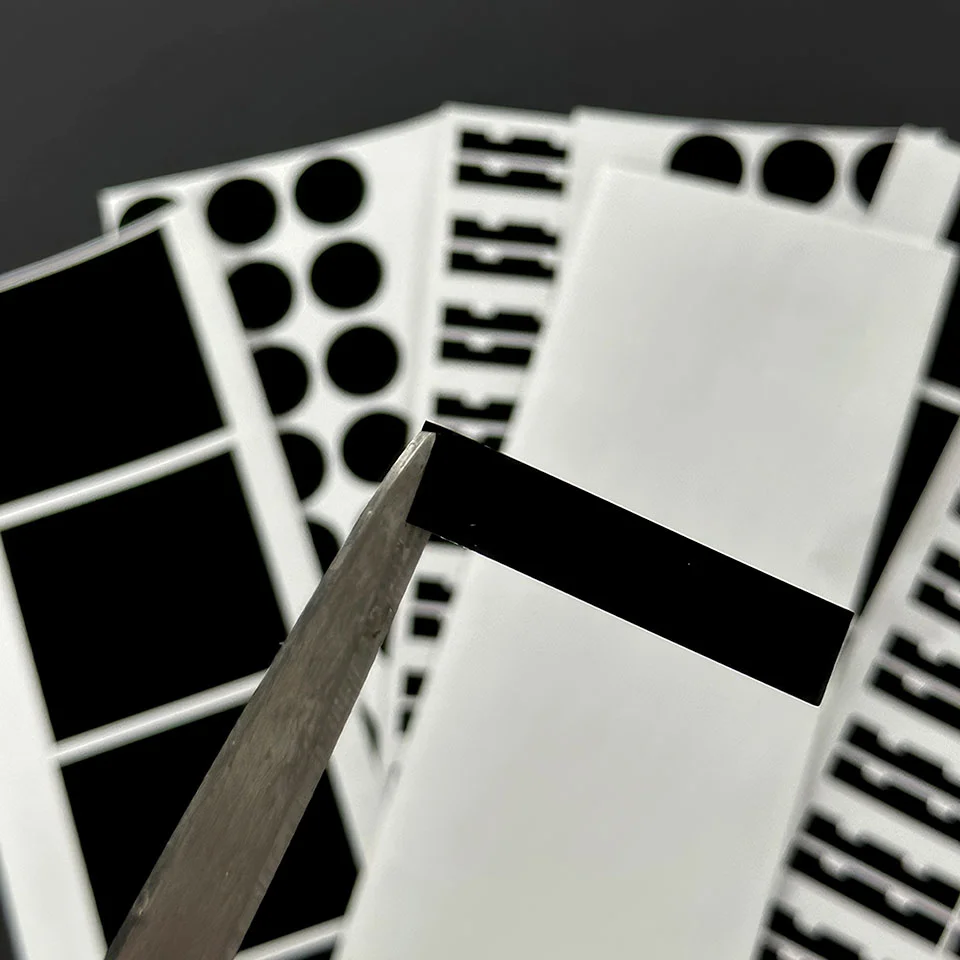 Black film shading insulating single-sided tape