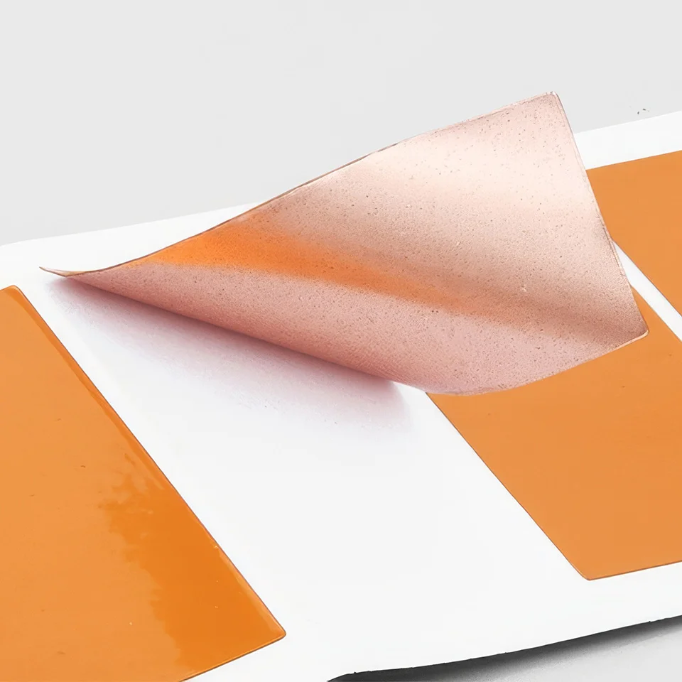 Custom die-cutting shielded conductive copper foil