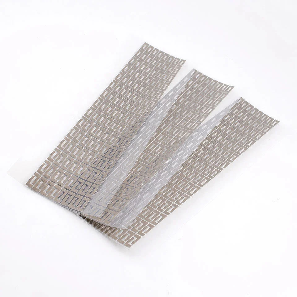 Die-cut conductive sponge strips